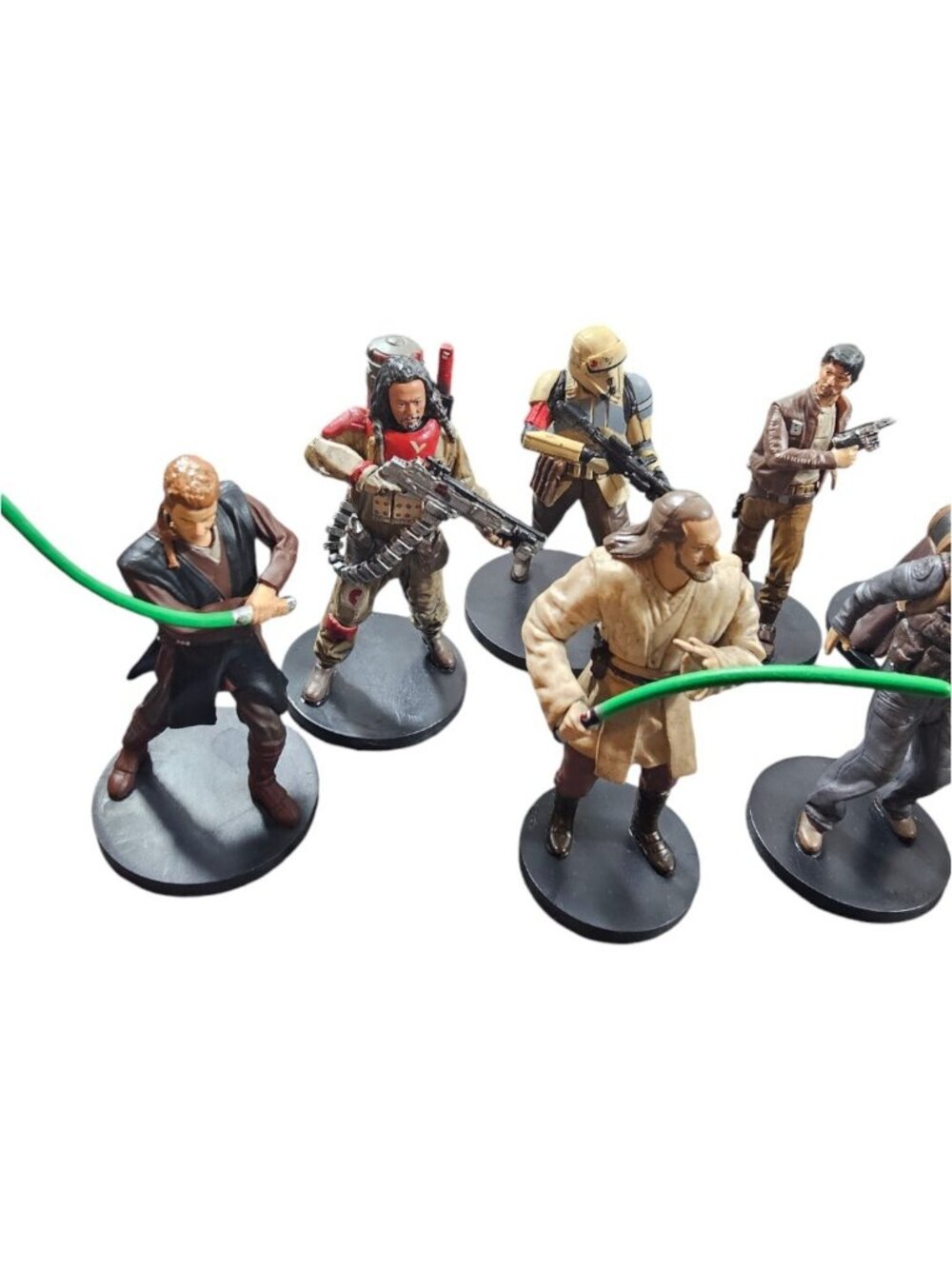 DISNEY STAR WARS LOT OF 15 PVC CAKE TOPPER FIGURES Birthday Party figures - Picture 5 of 7